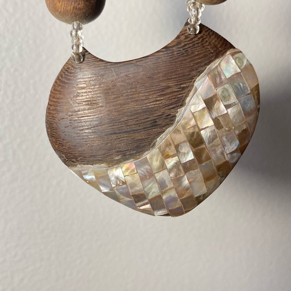 Interesting beachy boho necklace - Picture 5 of 7